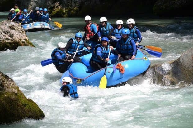 Whitewater rafting