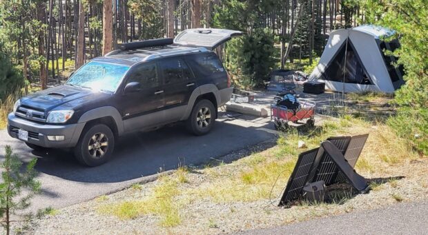 tools and safety equipment for car camping